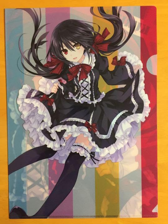 Amazon.co.jp: デート ア ライブ A4クリアファイル 時崎狂三 つなこ